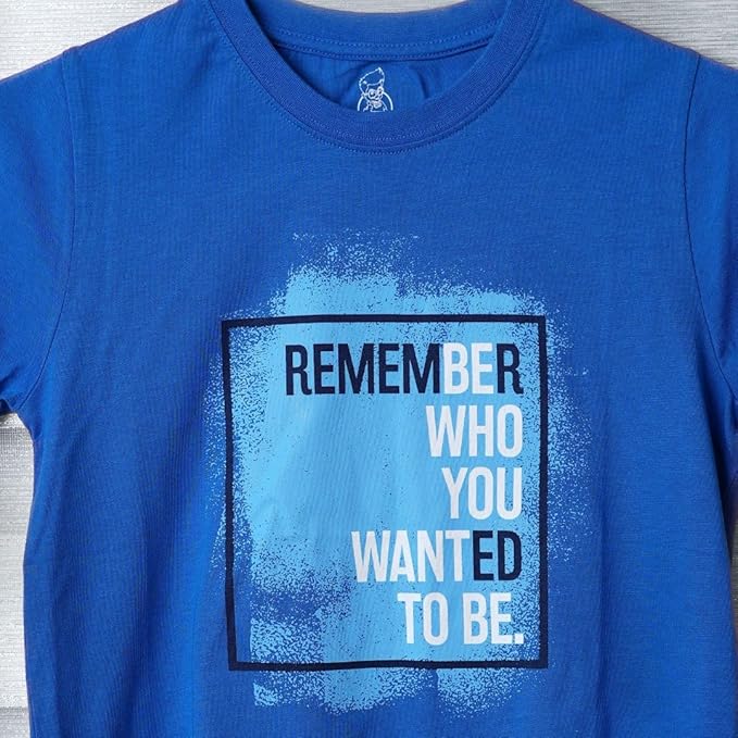 Unisex Kids Cotton Modal Graphic Tee Combo of 3