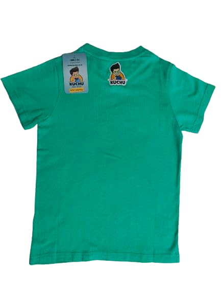 Unisex Kids T-Shirt for Boys & Girls | Super Combed Cotton-Modal Blend | Ultra Soft, Breathable, Skin-Friendly Fabric| Regular Fit | Game on
