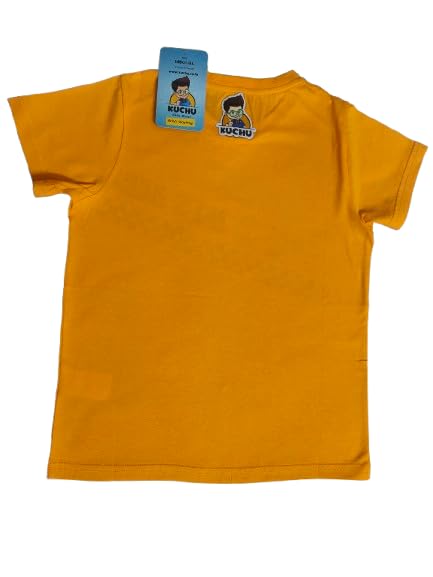 Lets Race Red Unisex Kids Cotton T Shirt for Boys and Girls