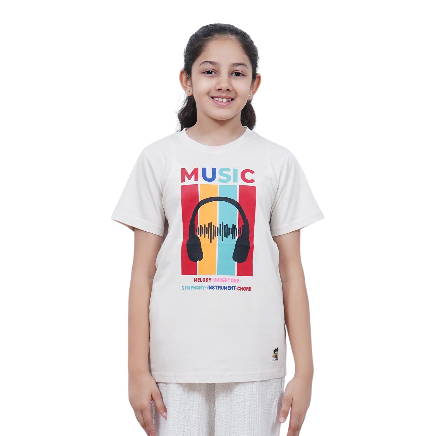 Kids Music Graphic Cotton Modal T Shirt...