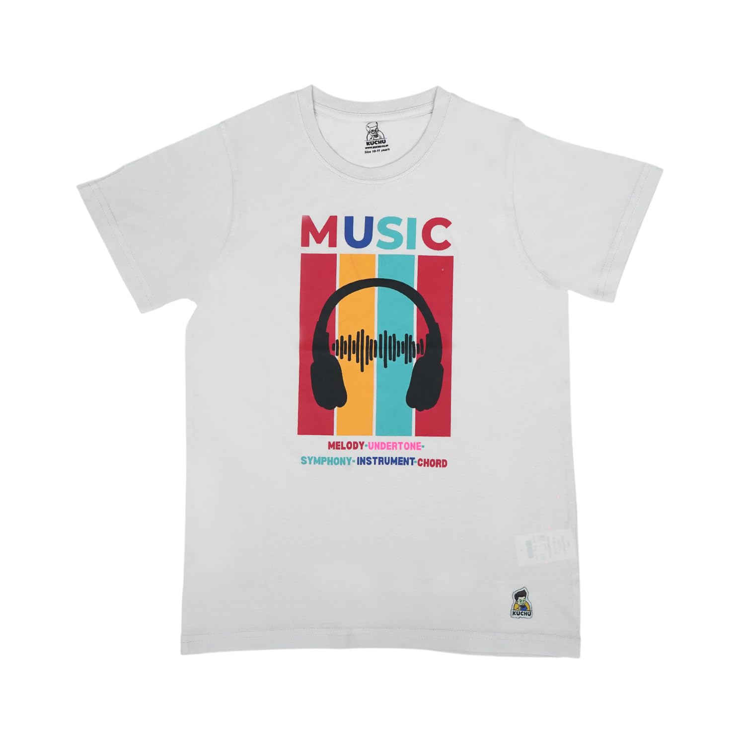 Kids Music Graphic Cotton Modal T Shirt Breathable Casual Tee