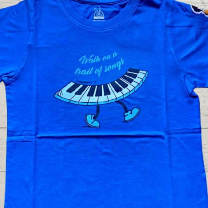 New Launch'23 Unisex Tshirt for Boys and Girls- Set of 3|Super Combed Cotton-Modal Fiber|Soft Fabric |Breathable Fabric|Digitally Printed|Unique Design|Vibrant Colour |Half Sleeves |Round Neck