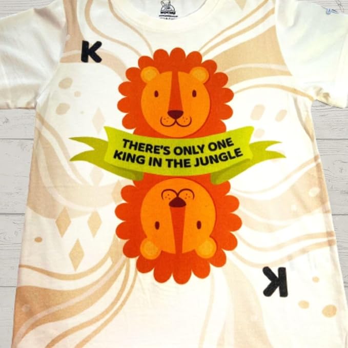 New Launch'23 Unisex Tshirt for Boys and Girls- Set of 3|Super Combed Cotton-Modal Fiber|Soft Fabric |Breathable Fabric|Digitally Printed|Unique Design|Vibrant Colour |Half Sleeves |Round Neck