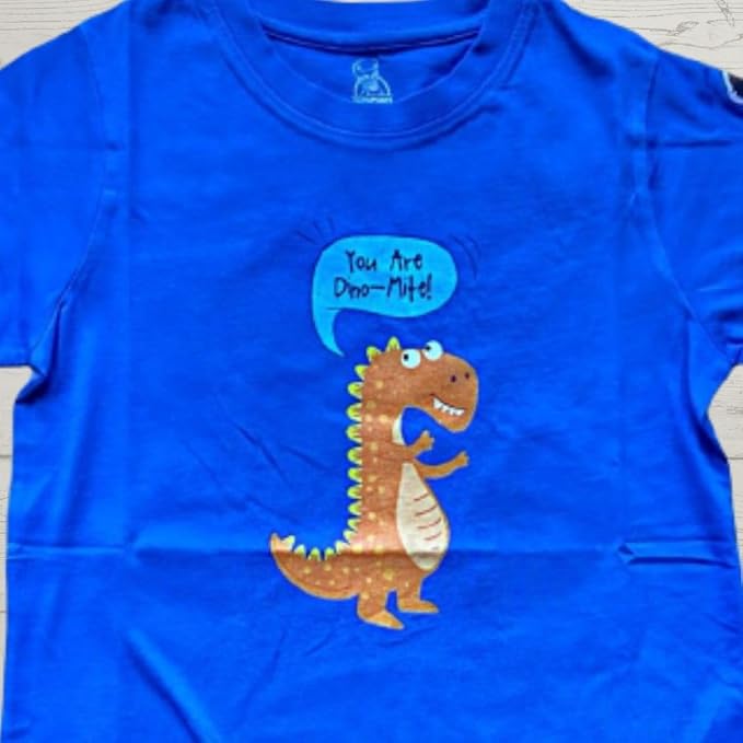 New Launch'23 Unisex Tshirt for Boys and Girls- Set of 3|Super Combed Cotton-Modal Fiber|Soft Fabric |Breathable Fabric|Digitally Printed|Unique Design|Vibrant Colour |Half Sleeves |Round Neck