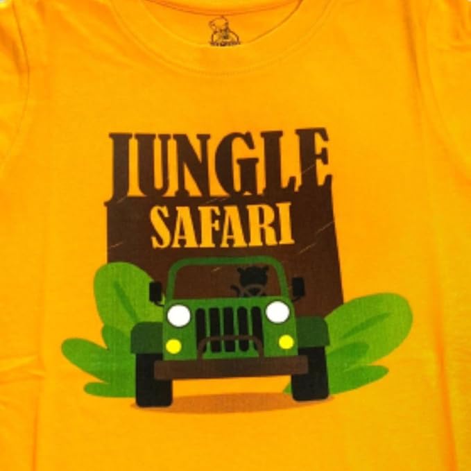 New Launch'23 Unisex Tshirt for Boys and Girls- Set of 3|Super Combed Cotton-Modal Fiber|Soft Fabric |Breathable Fabric|Digitally Printed|Unique Design|Vibrant Colour |Half Sleeves |Round Neck