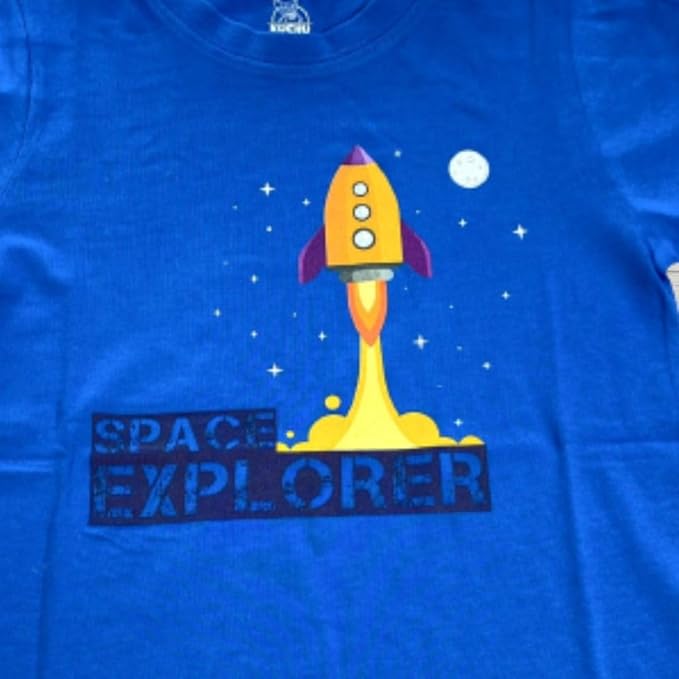 Unisex Kids Cotton Modal Graphic T Shirt Combo Pack of 3