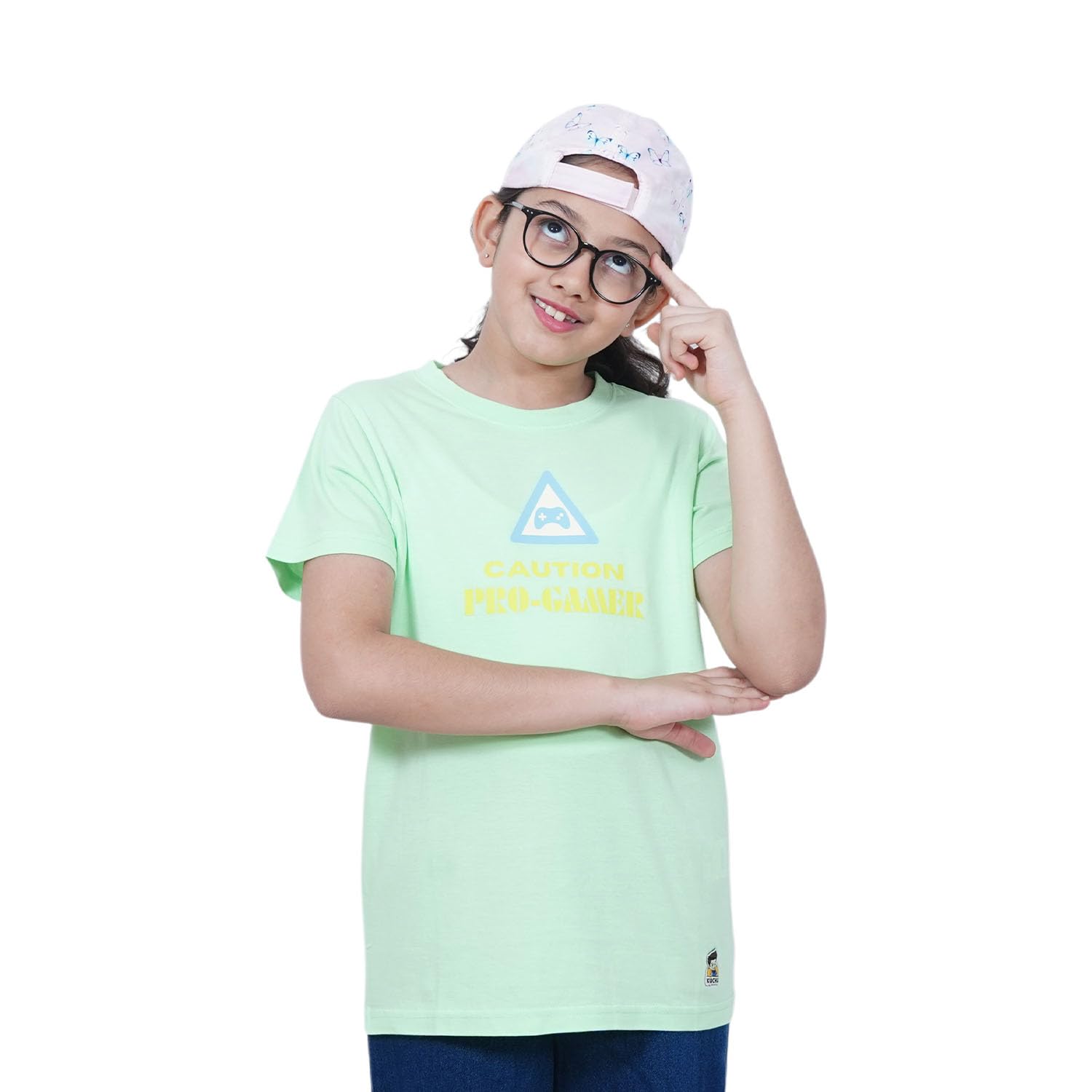 Kids’ Unisex T-Shirt| “Progamer” Digital Print | Ultra-Soft Cotton-Modal Blend | Breathable, Lightweight & Durable Casual Wear for Boys & Girls