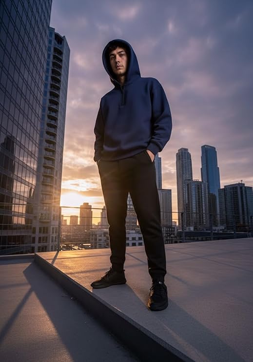 Men Soft-Fleece Gym Pullover I Ultra-War...