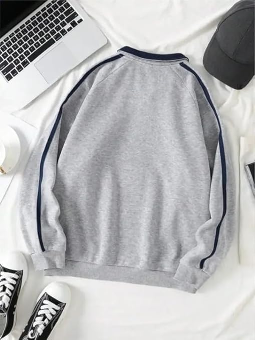 Men's Ultimate Sweatshirt, Lightweight Fleece Hoodie, Cotton Sweatshirt for Men I Boys Quarter Zip Pullover for Winter wear