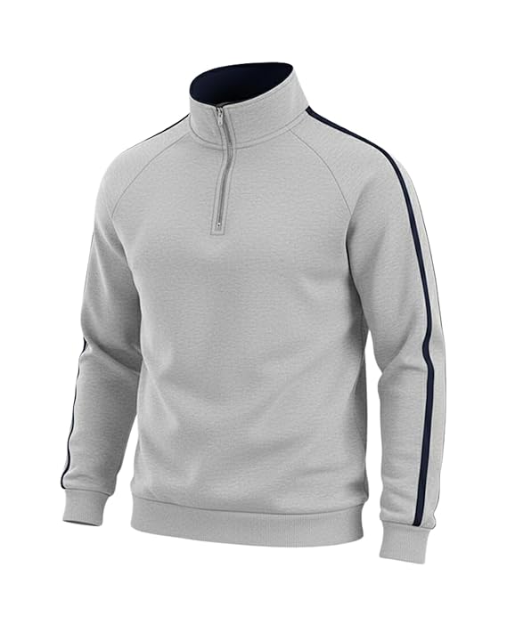 Men's Ultimate Sweatshirt, Lightweight Fleece Hoodie, Cotton Sweatshirt for Men I Boys Quarter Zip Pullover for Winter wear