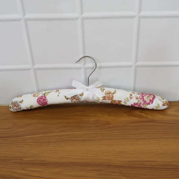 Premium Padded Floral Clothes Hanger for Delicates