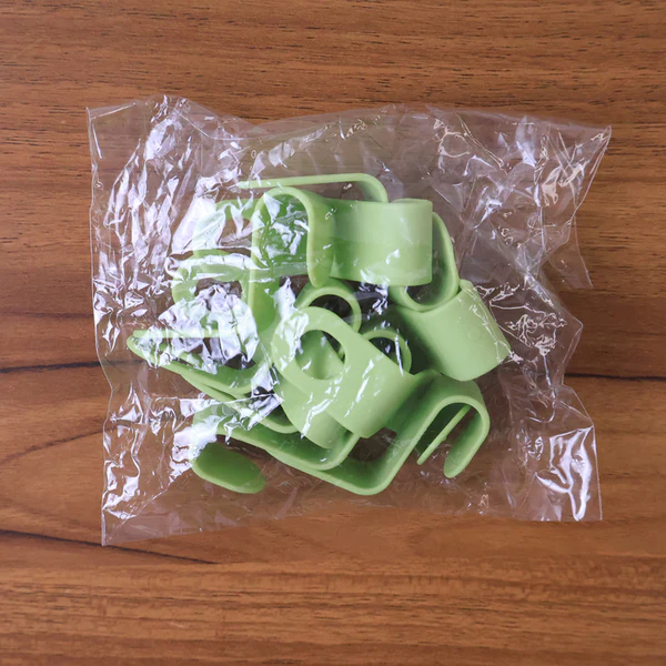 Multipurpose Plastic Hanger Hooks Set of 10