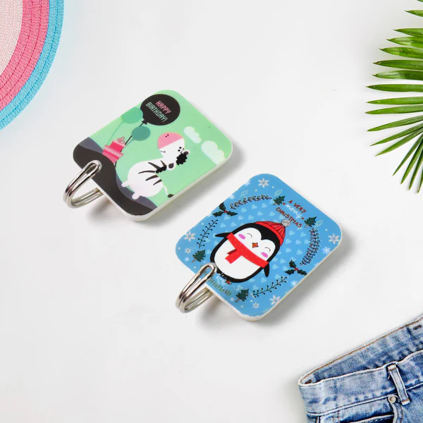 Multipurpose Strong Cartoon Self Adhesive Hooks Set of 2