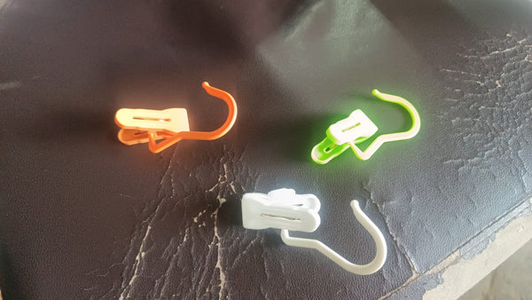 Multipurpose Hanging Hook Clip Self Adhesive Mix Color