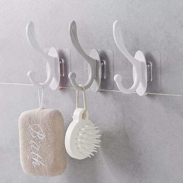 Self Adhesive Plastic Wall Hook for Home...