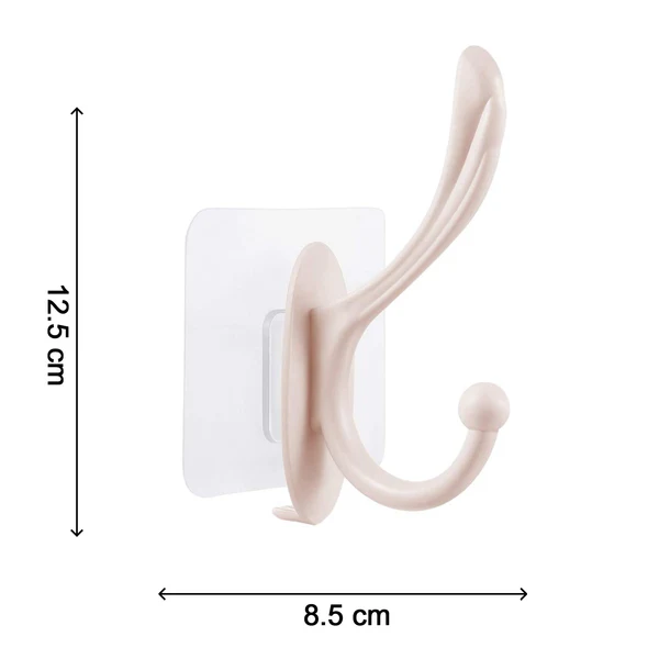 Self Adhesive Plastic Wall Hook for Home Organization