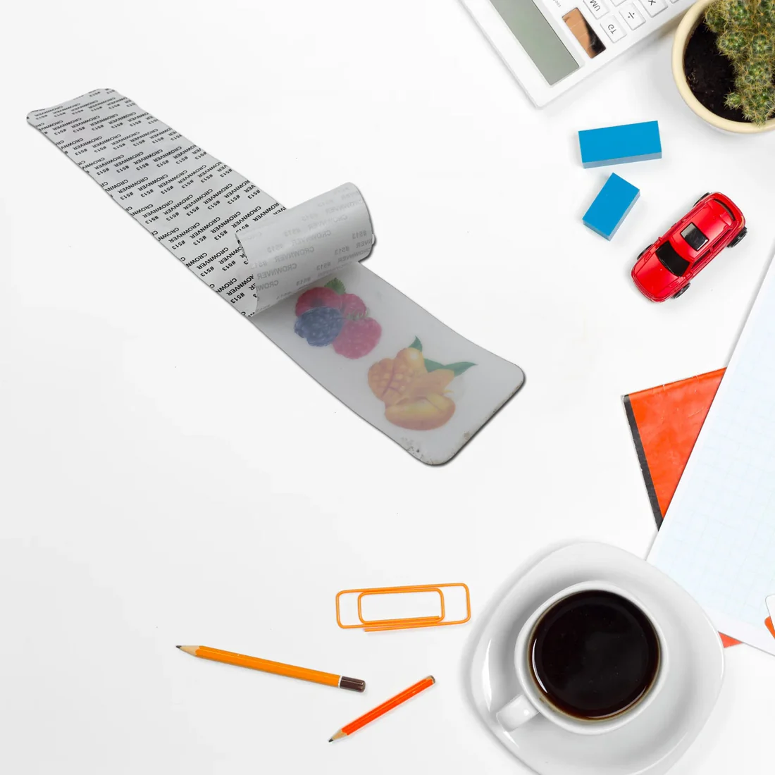 Transparent Premium Strong Adhesive Wall Hooks Multiuse Set of 6