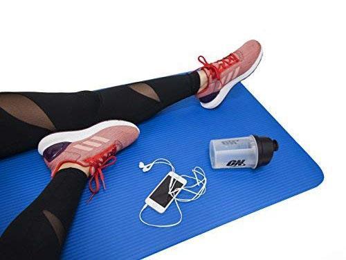 Anti Skid Yoga Mat for Home Workout and Fitness Exercise