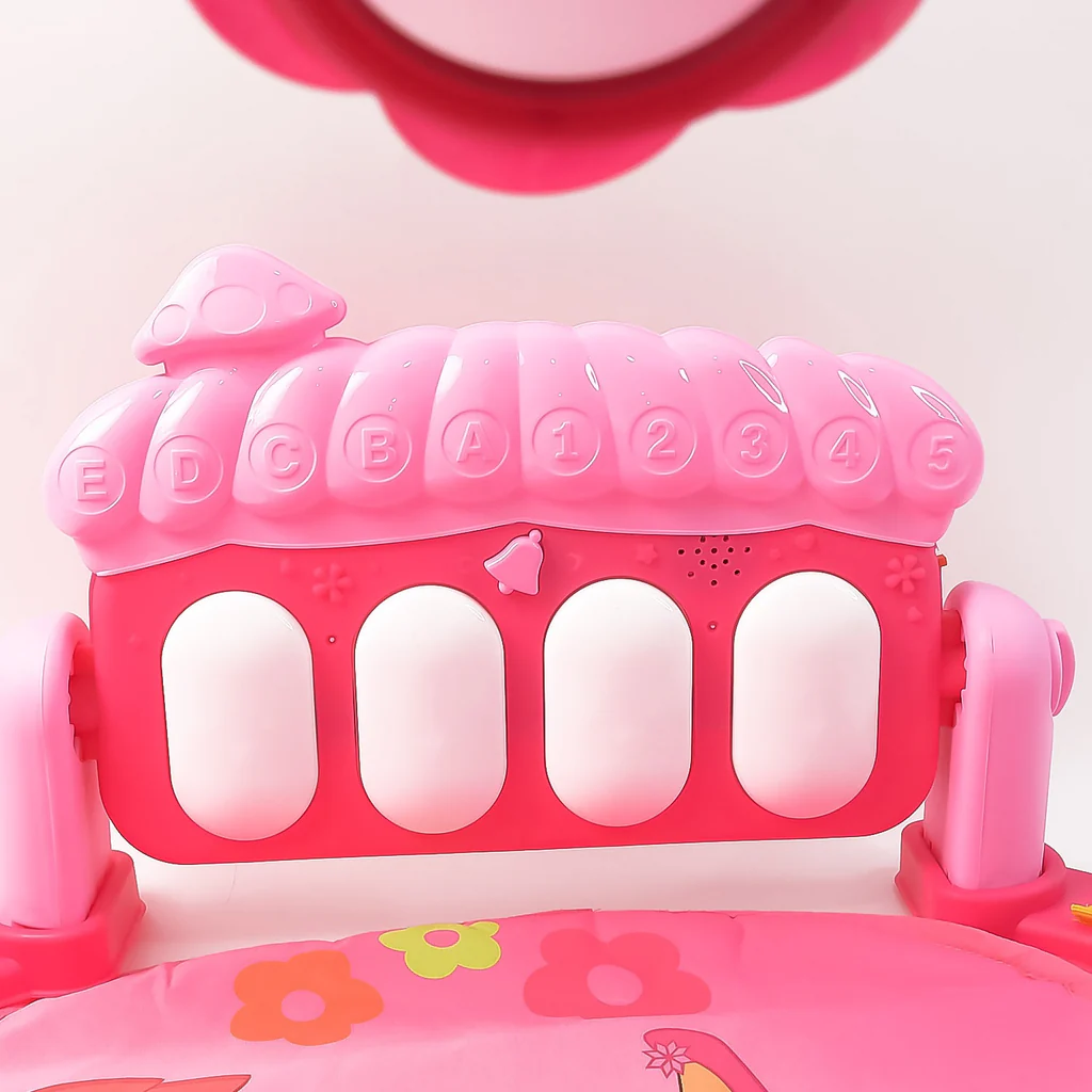 2 in 1 baby kick play piano gym mat for fun early development