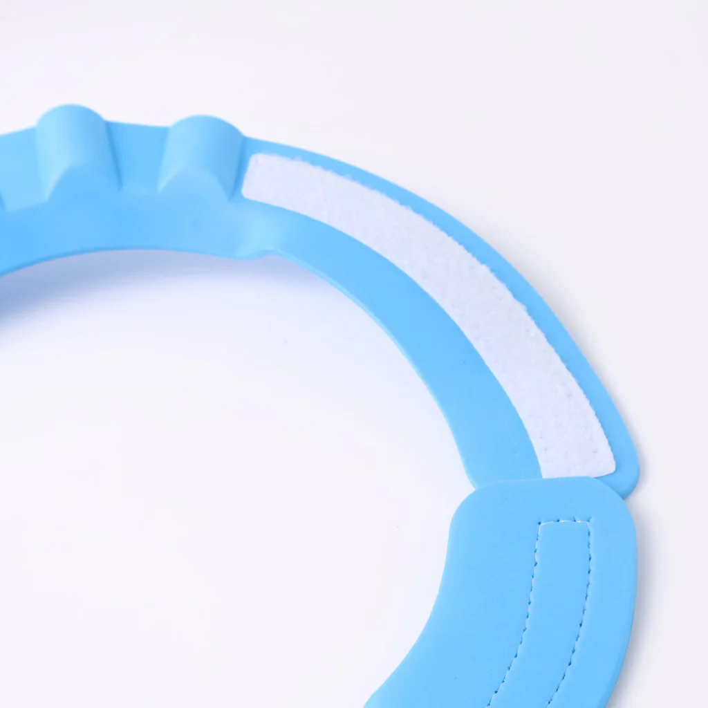 Lightweight adjustable baby shower cap for stress free bath time