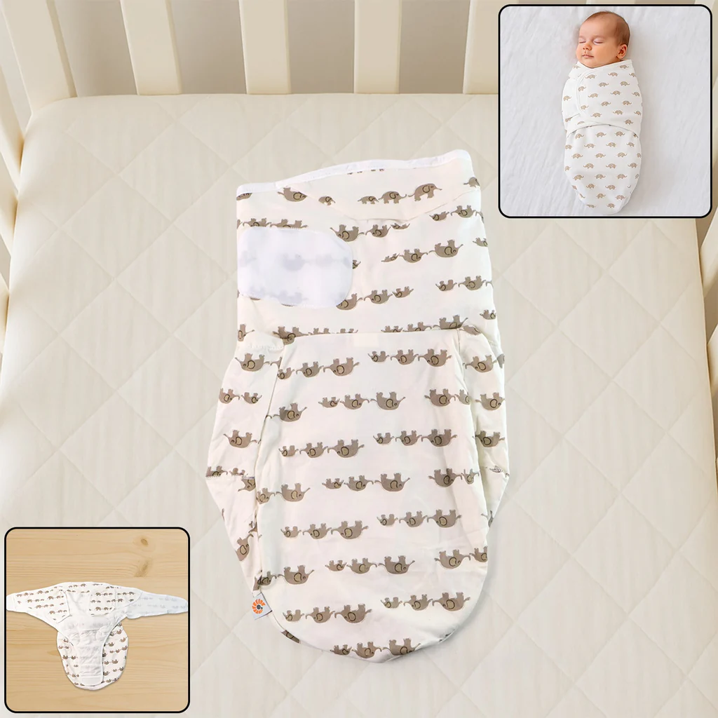 Soft Cotton Baby Swaddle Wrap for Newbor...