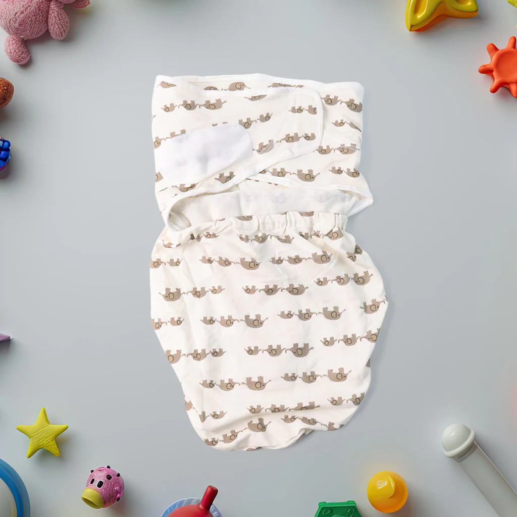 Soft Cotton Baby Swaddle Wrap for Newborn Comfort
