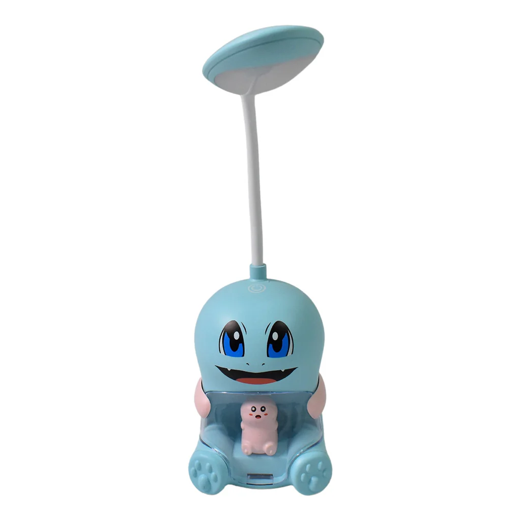 Cartoon LED Desk Light Button Control Lamp