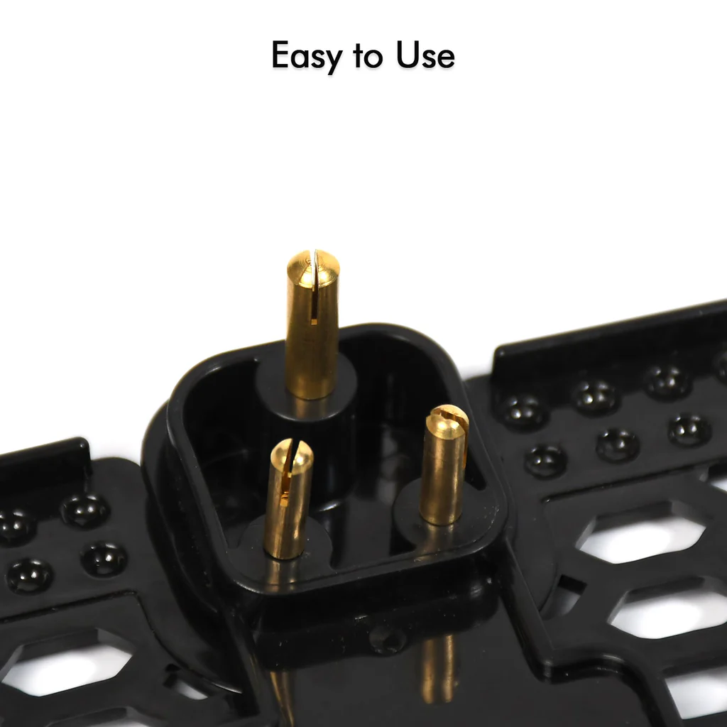 Wall Holder Stand for Mobile Charging Black Colour