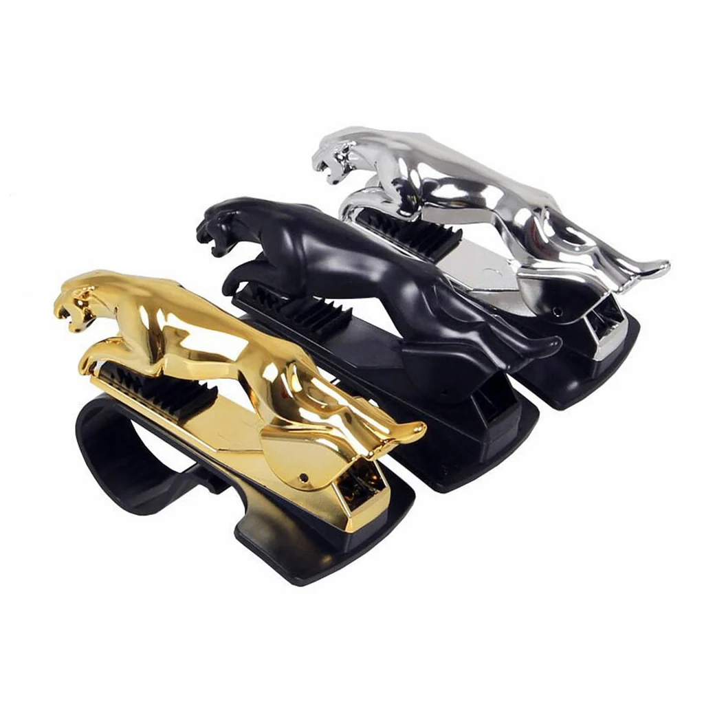 Jaguar Leopard Shape Car Mobile Phone Clip Holder