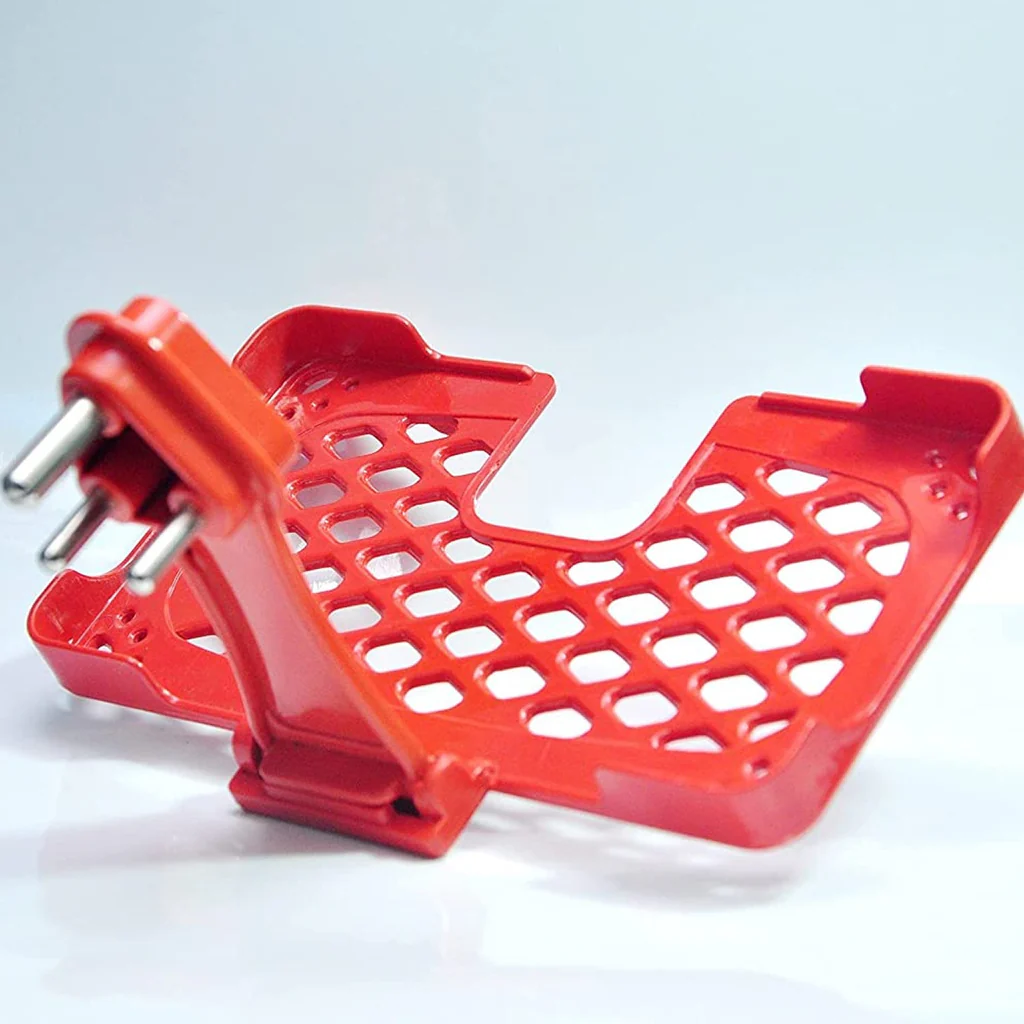 Wall Holder Stand for Mobile Charging Red Colour