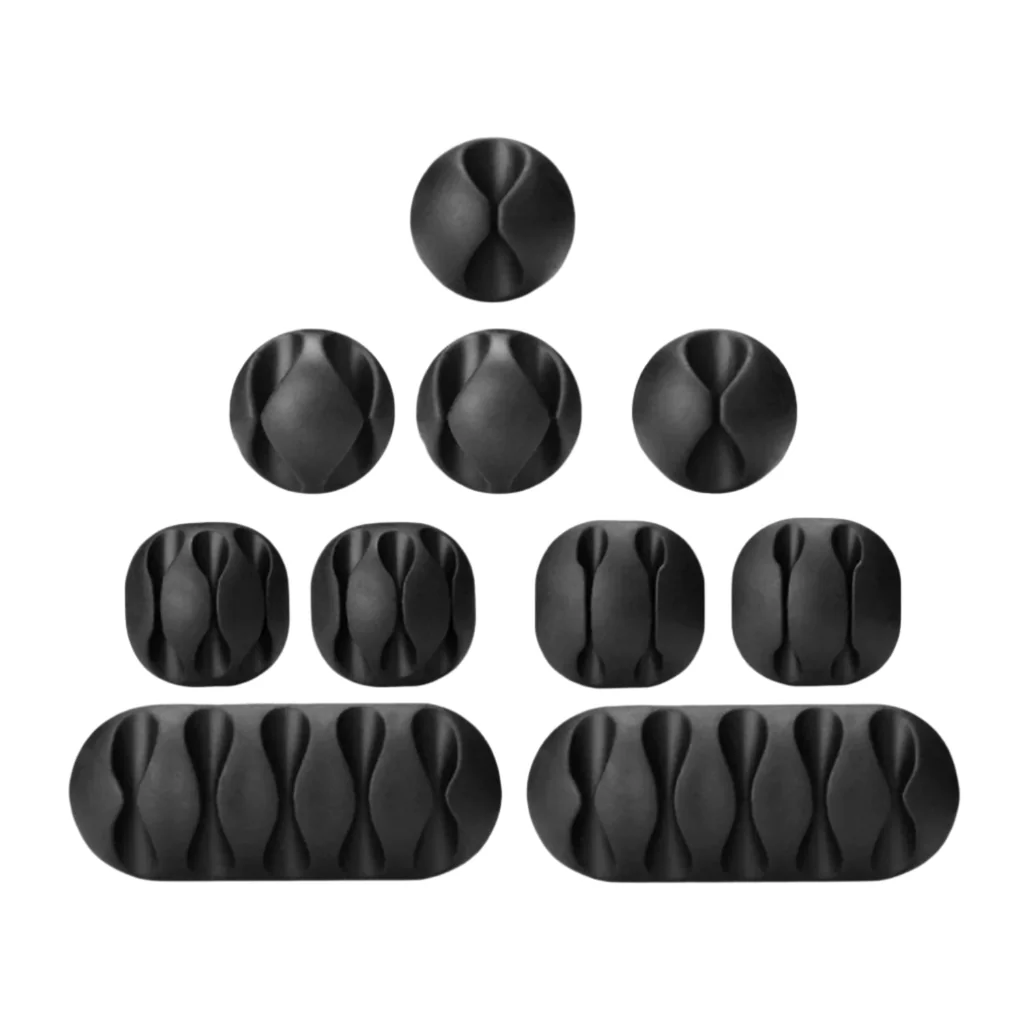 Cable Holder Organizer for All Types of Cables Pack of 10