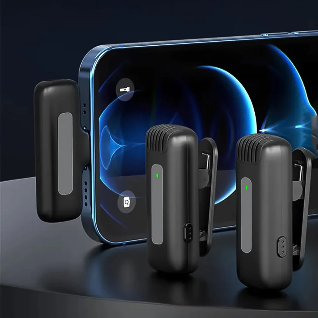 Wireless Collar Microphone for Smartphone Type C Set