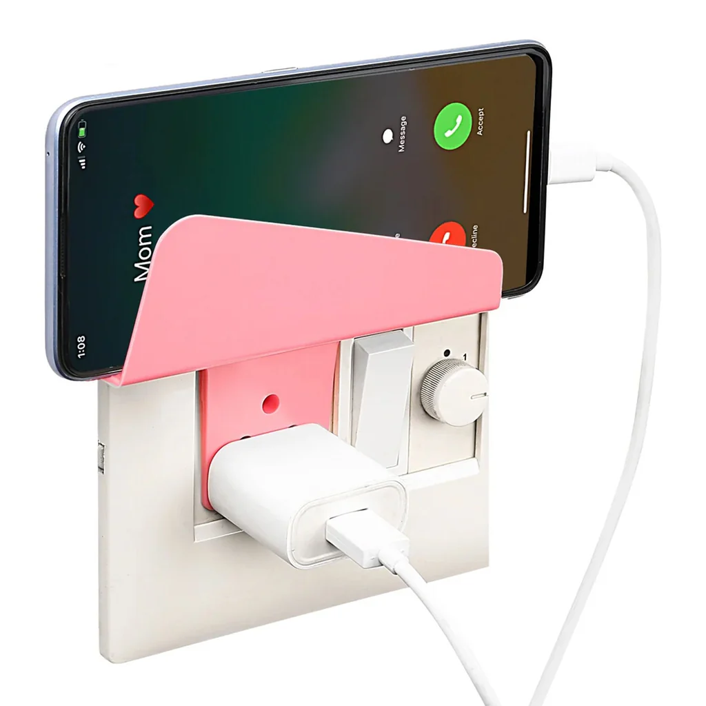 Plastic Mobile Phone Charging Stand Holder Mix Colour