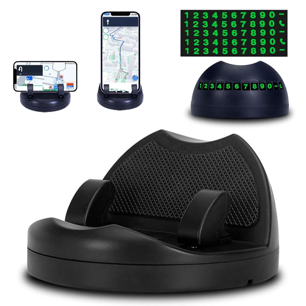 2 in 1 Car Anti Slip Mat Phone Holder Se...