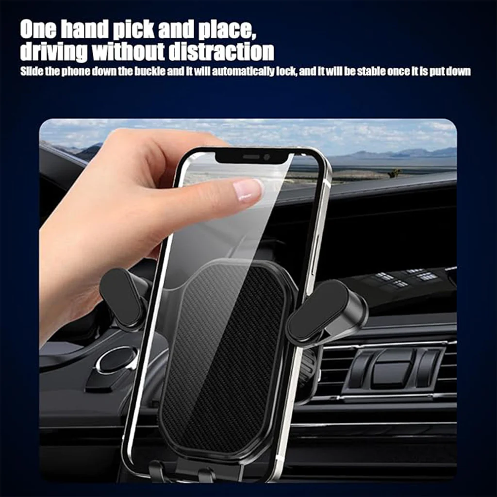 Universal Air Vent Gravity Car Phone Holder Mount