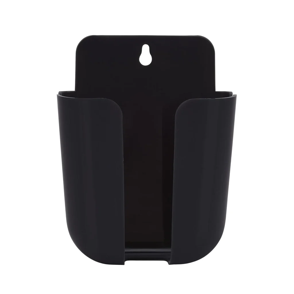 Wall Mounted Remote Storage Organizer Box Multicolour