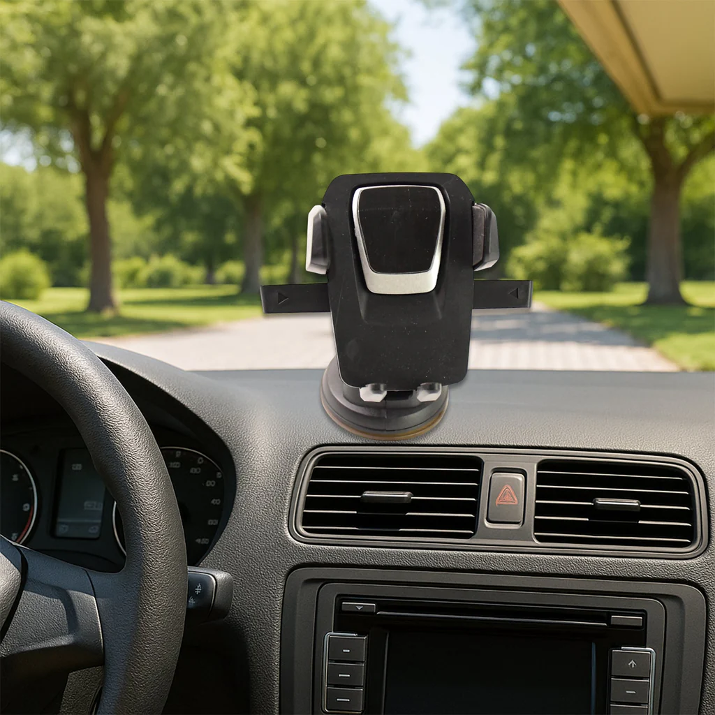 Adjustable Car Mobile Phone Mount Holder Multicolour