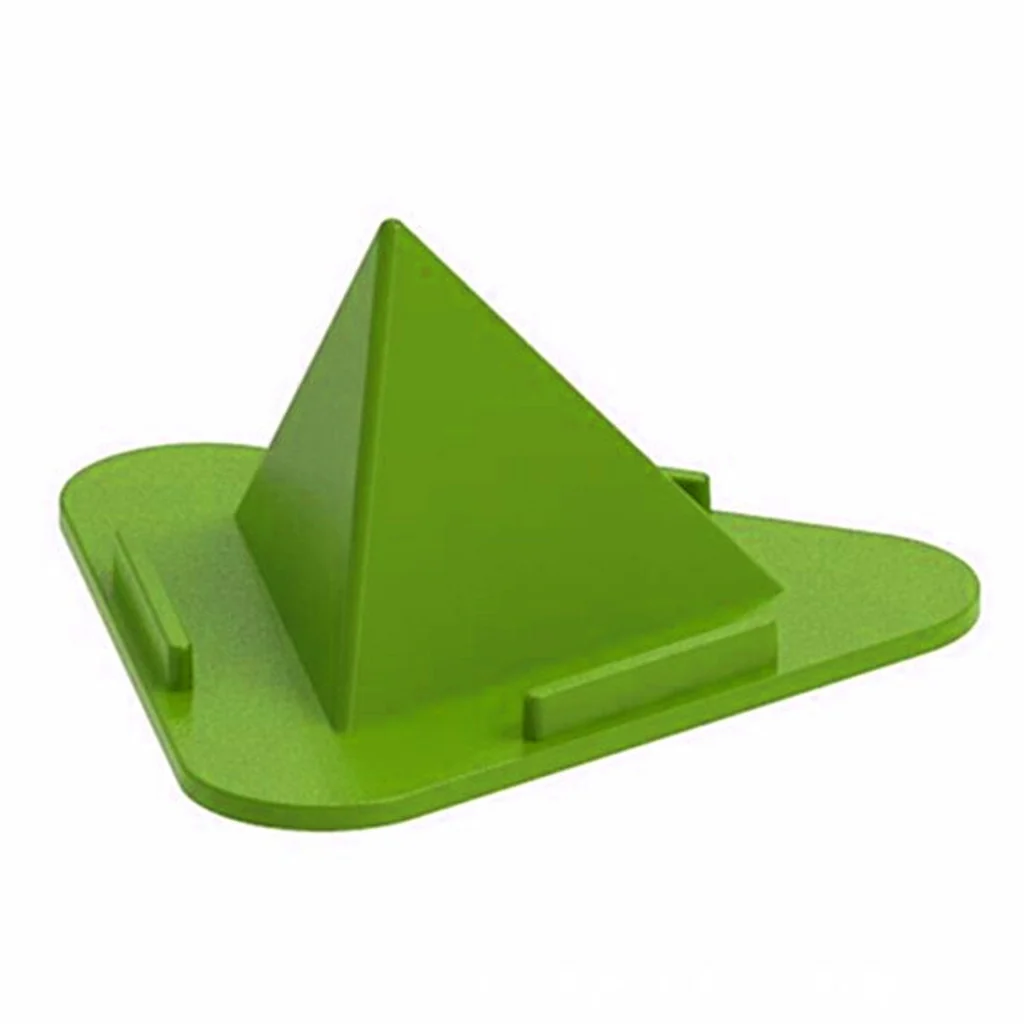 Pyramid Shape Mobile Stand with 3 Viewin...