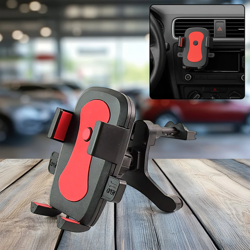 One Touch Easy Lock Car Mobile Holder Mount