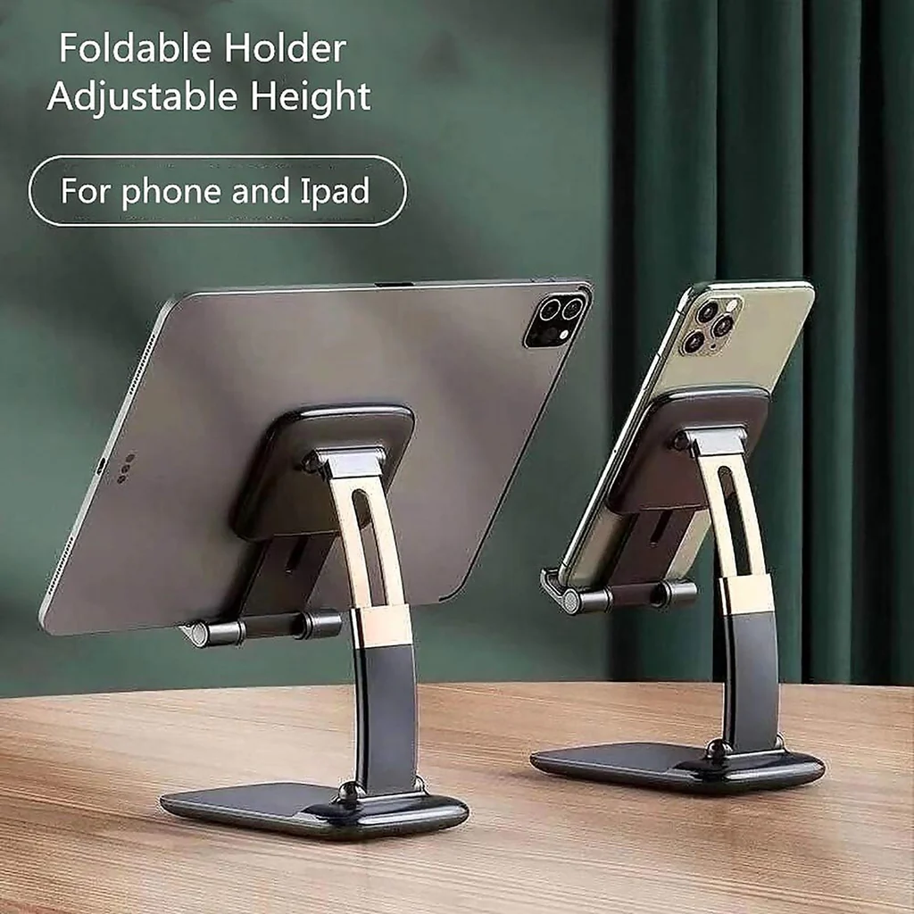Foldable Tabletop Mobile Phone Stand for Desk Use