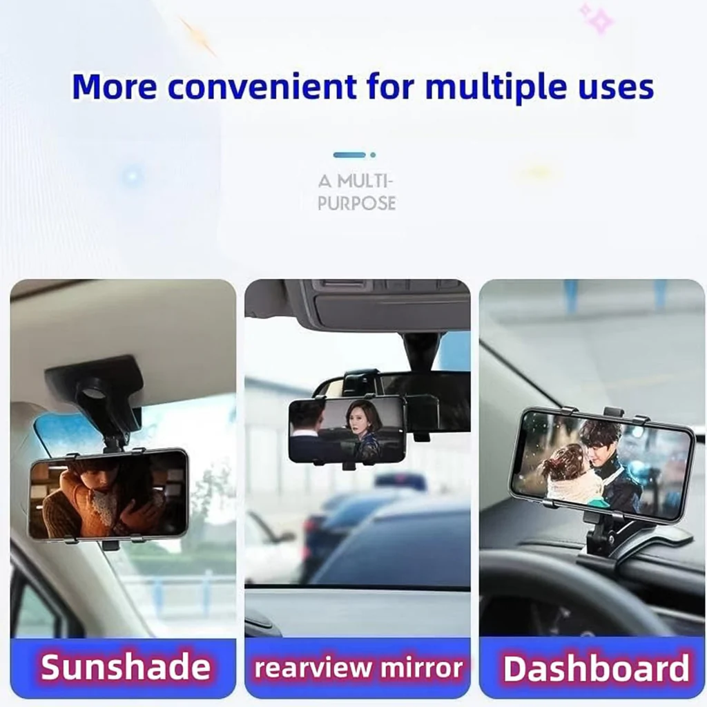 Universal Car Dashboard and Desk Mobile Phone Holder