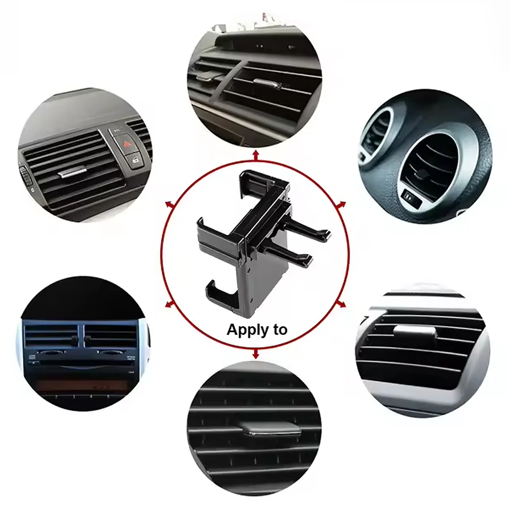 Car Mobile Holder for Air Vent and Dashboard Mount