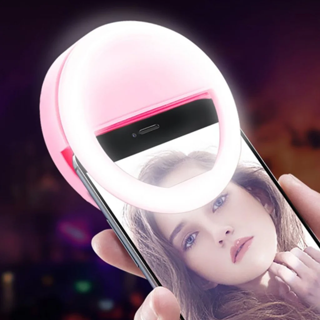 Clip On Selfie Ring Light for Smartphone...