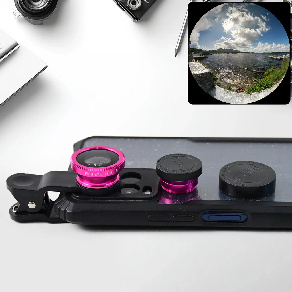 Universal Clip-On Mobile Camera Lens (1 Set)