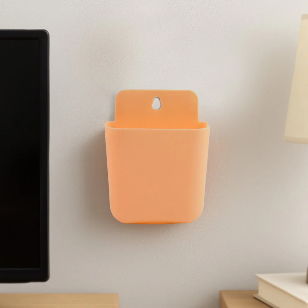 Multi Purpose Wall Mounted Plastic Storage Pocket (1 Pc)