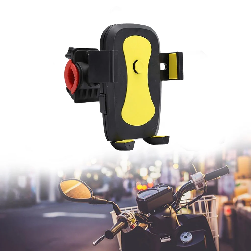 Motorcycle and Bicycle Handlebar Phone Mount