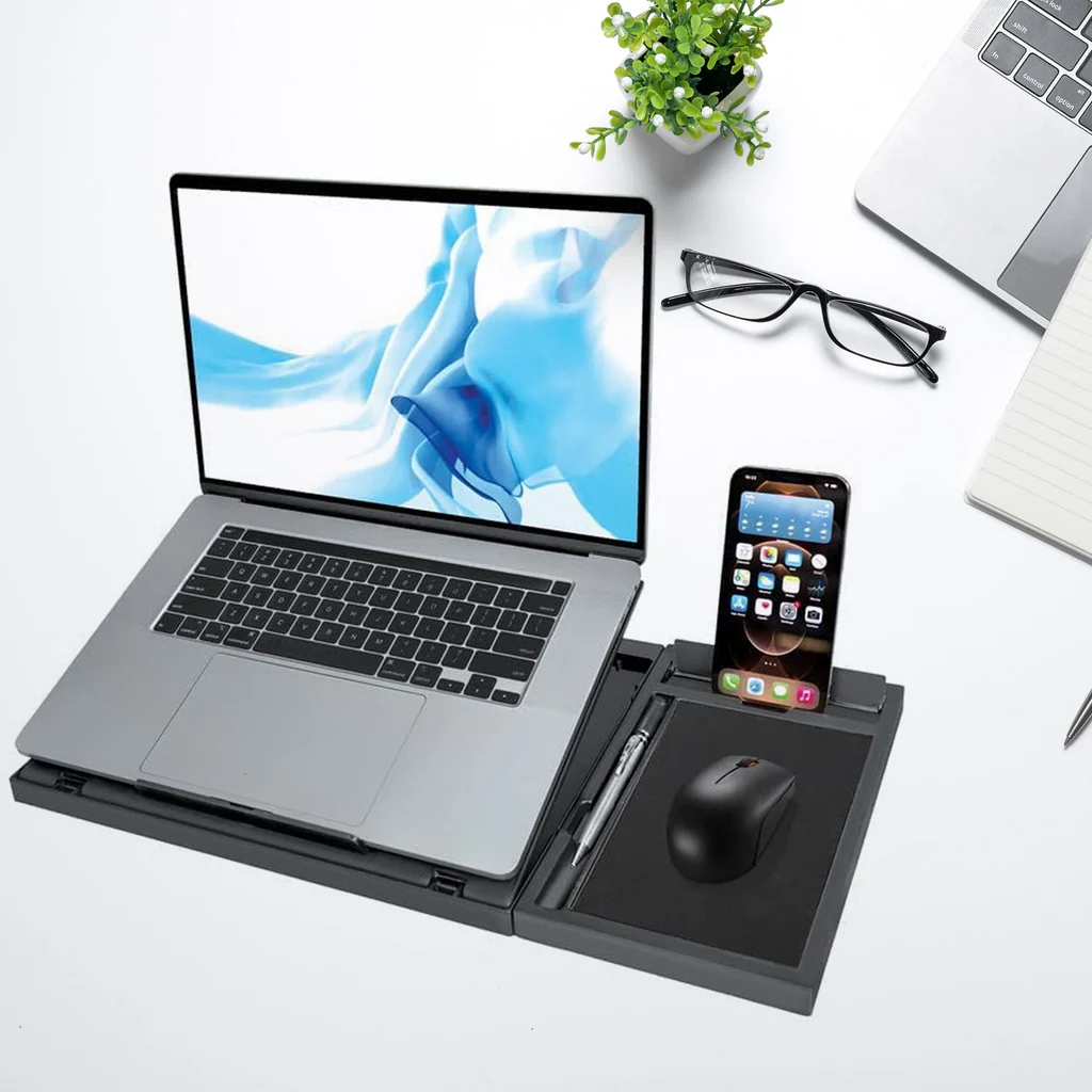 Portable Foldable Laptop Stand with Free...