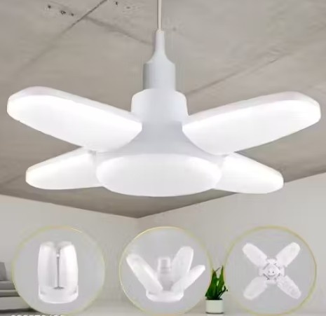 25 Watt Deformable 4 Fan LED Bulb High B...