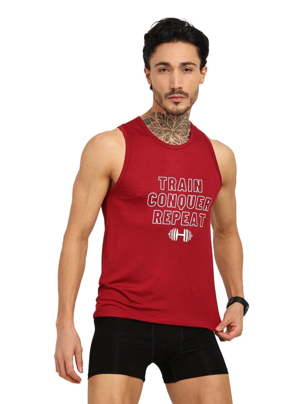 Men's Bamboo Fabric Workout Gym Vest