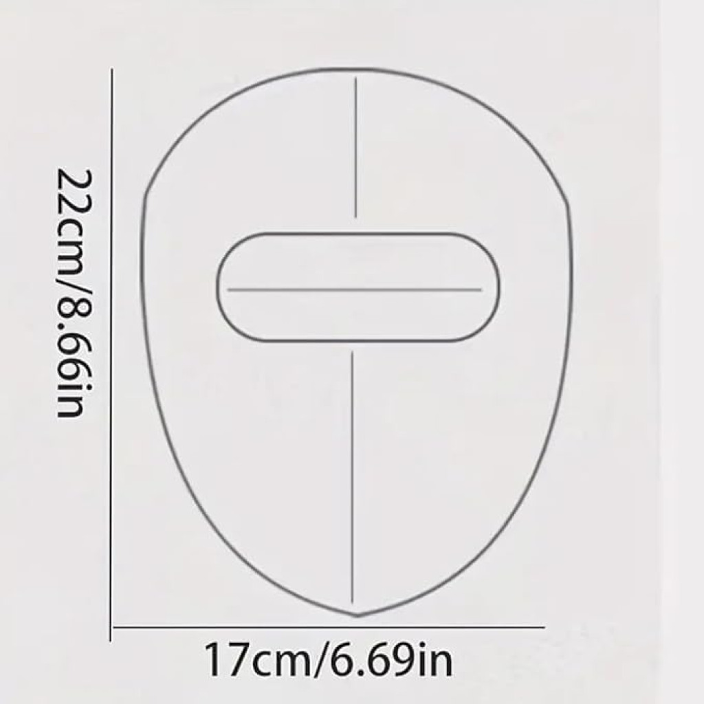 Warm Mask for Men & Women with HD Goggles | Full Face Winter Protection | Windproof Bicycle Mask | Washable Fleece Face Mask